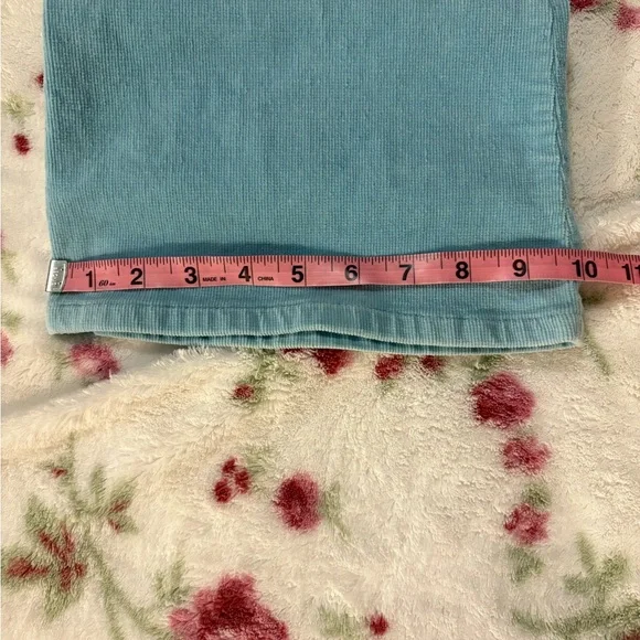 Baby blue Frankie b corduroy flares size 2 Y2K - Picture 7 of 9